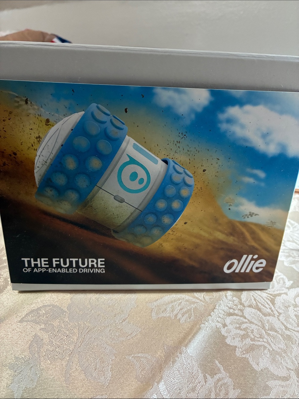 Ollie App-Controlled Kids Toy Vehicle - Blue & White